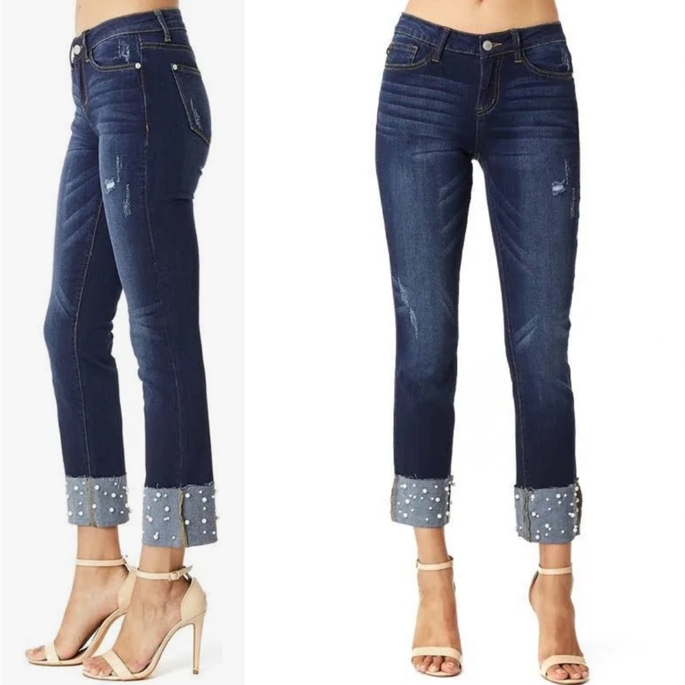 NWT Judy Blue Pearl Jeans